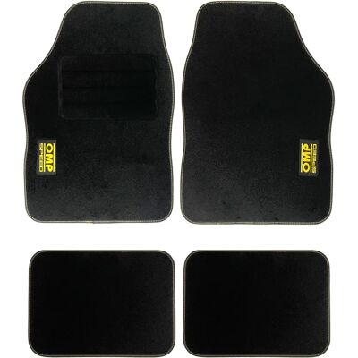 Alfombrilla para Coche OMP SPEED - Amarillo Universal Alfombrilla para Coche OMP SPEED - Amarillo Universal