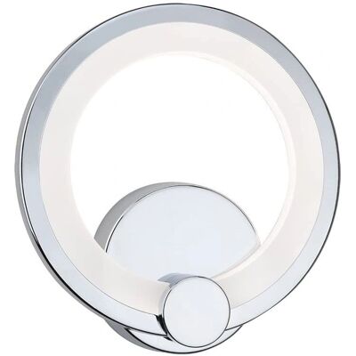 Fabrilamp Sydney applique - LED 10W, cromo, luce diffusa Fabrilamp Sydney applique - LED 10W, cromo, luce diffusa