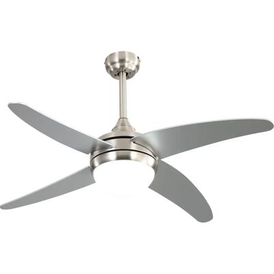 Fabrilamp KLOD Nickel - Reversible Deckenventilator - Innenbereich Fabrilamp KLOD Nickel - Reversible Deckenventilator - Innenbereich