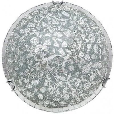 Fabrilamp Modernes Mosaik-Chrom-Deckenlampe - 2xE27 Fabrilamp Modernes Mosaik-Chrom-Deckenlampe - 2xE27
