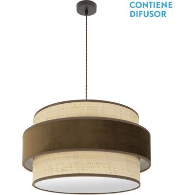 Fabrilamp Reyes Pendelleuchte - Höhenverstellbar, Braun Fabrilamp Reyes Pendelleuchte - Höhenverstellbar, Braun