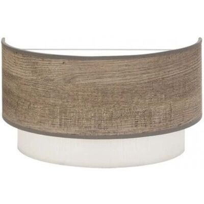 Fabrilamp Myriam Graue Holz Wandleuchte - Modern E27 Dekor Fabrilamp Myriam Graue Holz Wandleuchte - Modern E27 Dekor