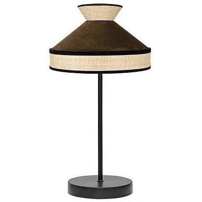 Fabrilamp - Lampa stołowa Fabrizio - Natural/brąz - 45x20x20 Cm Fabrilamp - Lampa stołowa Fabrizio - Natural/brąz - 45x20x20 Cm