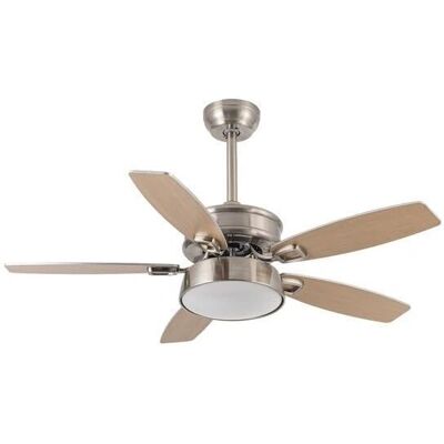 Ventilador de Techo 30W DC Níquel - Aspas Reversibles, Mando Ventilador de Techo 30W DC Níquel - Aspas Reversibles, Mando
