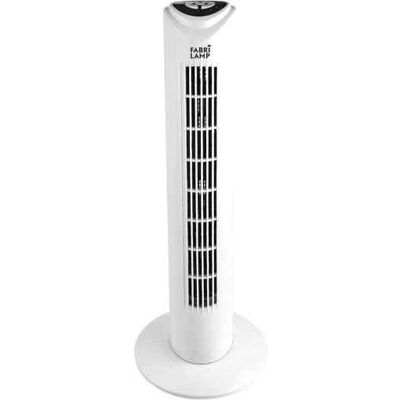 Fabrilamp Tuka Ventilator - Weiß, 3 Geschwindigkeiten, Oszillierend, Timer, Kompakt Fabrilamp Tuka Ventilator - Weiß, 3 Geschwindigkeiten, Oszillierend, Timer, Kompakt