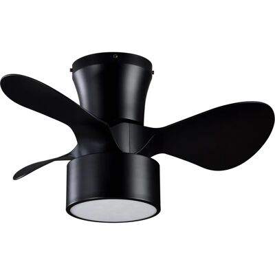 Fabrilamp KOS Noir - Ventilateur de plafond 3 vitesses - Publicité Fabrilamp KOS Noir - Ventilateur de plafond 3 vitesses - Publicité