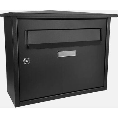 Fabrilamp 189801009 Briefkasten - Verzinkter Stahl Wetterfest Schwarz Fabrilamp 189801009 Briefkasten - Verzinkter Stahl Wetterfest Schwarz