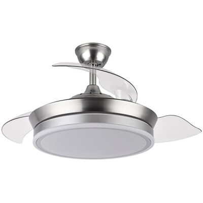 Wentylator DC Nikiel - 72W, 7200lm, 3000-6000K, Pilot Wentylator DC Nikiel - 72W, 7200lm, 3000-6000K, Pilot