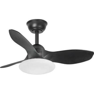Ventilateur de plafond Fabrilamp Paramo - Noir, Blanc, 36W, 2880lm Ventilateur de plafond Fabrilamp Paramo - Noir, Blanc, 36W, 2880lm