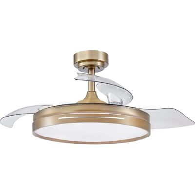 Fabrilamp - Wentylator sufitowy MICENAS LED 6 Prędkości - Wentylator sufitowy Fabrilamp - Wentylator sufitowy MICENAS LED 6 Prędkości - Wentylator sufitowy