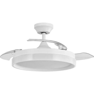 Ventilador de Techo Zenit Blanco - LED 7200lm, 6 Velocidades, Mando a Distancia Ventilador de Techo Zenit Blanco - LED 7200lm, 6 Velocidades, Mando a Distancia