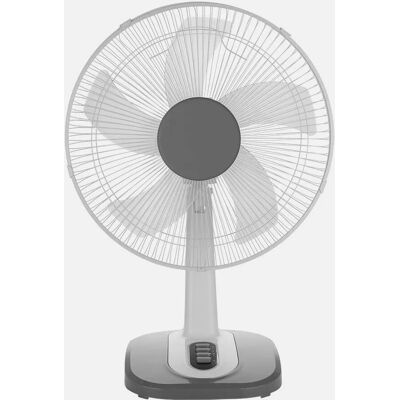 Ventilateur de Bureau Arroyo Grande - 45W, Blanc/Gris - Publicité Ventilateur de Bureau Arroyo Grande - 45W, Blanc/Gris - Publicité