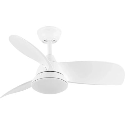 Ventilateur de Plafond LED Blanc 24W Atomo - 3 Pales Ventilateur de Plafond LED Blanc 24W Atomo - 3 Pales