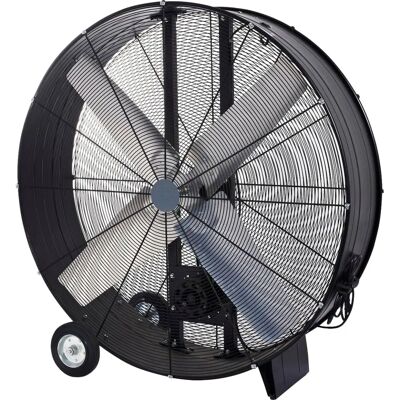 Ventilador Industrial Fabrilamp - 1000W Negro - 112cm, 2 Velocidades Ventilador Industrial Fabrilamp - 1000W Negro - 112cm, 2 Velocidades