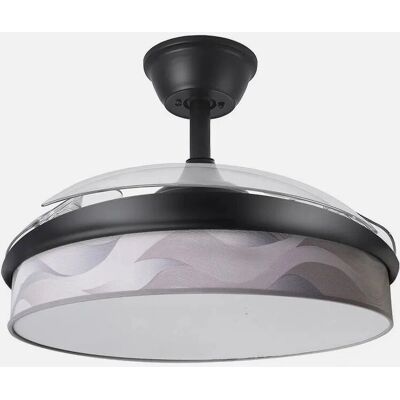 FABRILAMP Modelo Negro 72W Ventilador de Techo DC - Diseño Moderno FABRILAMP Modelo Negro 72W Ventilador de Techo DC - Diseño Moderno