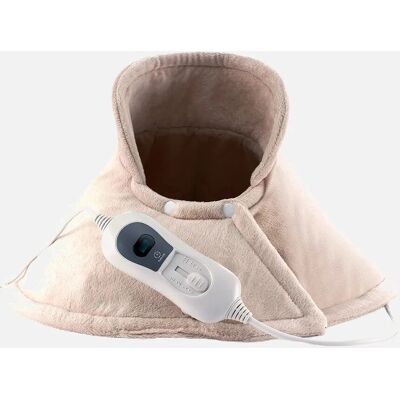 Fabrilamp - Coussin cervical électrique Beige 100W 3 Niveaux Arrêt auto - Publicité Fabrilamp - Coussin cervical électrique Beige 100W 3 Niveaux Arrêt auto - Publicité