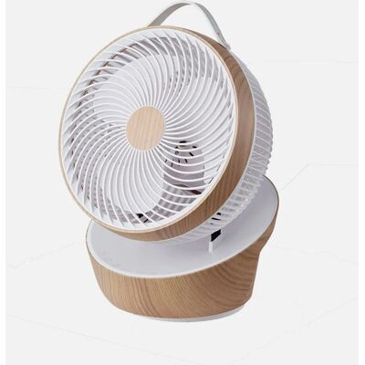 Ventilateur domestique Fabrilamp Modèle 236071068 - Blanc/Bois, 12V, Télécommande - Publicité Ventilateur domestique Fabrilamp Modèle 236071068 - Blanc/Bois, 12V, Télécommande - Publicité