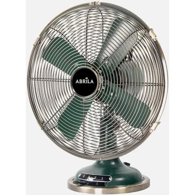 Ventilateur Capitolio Fabrilamp - Oscillation réglable métal 3 vitesses 42cm - Publicité Ventilateur Capitolio Fabrilamp - Oscillation réglable métal 3 vitesses 42cm - Publicité