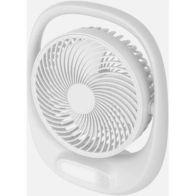 Ventilateur domestique sans fil Fabrilamp 241871001 - 3 vitesses, Lumière LED Ventilateur domestique sans fil Fabrilamp 241871001 - 3 vitesses, Lumière LED