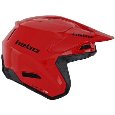 Casco Hebo Zone Pro Monocolor Rojo - Casco Casco Hebo Zone Pro Monocolor Rojo - Casco