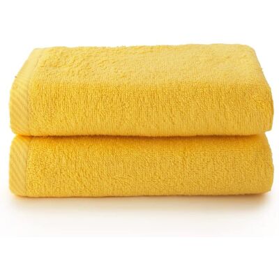 TOP TOWELS - Set 2 Badhanddoeken - Citroen TOP TOWELS - Set 2 Badhanddoeken - Citroen