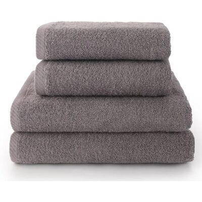 Ensemble de 4 Serviettes Grises - Top Towels Ensemble de 4 Serviettes Grises - Top Towels