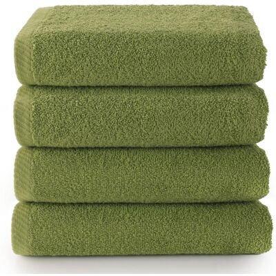 TOP TOWEL Pack 4 Serviettes - Salle de bain, Visage, 30x50cm TOP TOWEL Pack 4 Serviettes - Salle de bain, Visage, 30x50cm