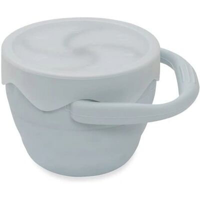 INTERBABY Skládací silikonová snacková sada - 300ml - Jídelní set INTERBABY Skládací silikonová snacková sada - 300ml - Jídelní set