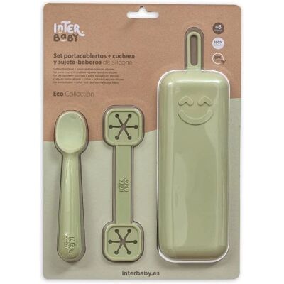 INTERBABY Modelo Verde SI012-74 Conjunto de Refeições INTERBABY Modelo Verde SI012-74 Conjunto de Refeições