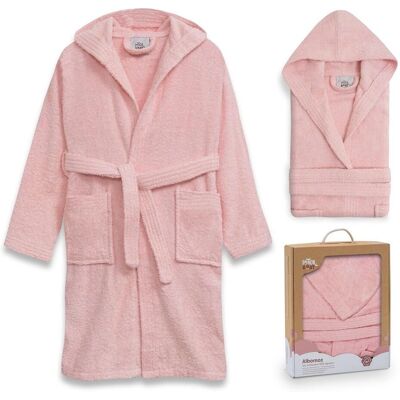 Accappatoio Rosa 100% Terry Cotone - Bath Robe Accappatoio Rosa 100% Terry Cotone - Bath Robe