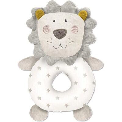Interbaby León Zachte Pluche Rammelaar - Baby Speelgoed Interbaby León Zachte Pluche Rammelaar - Baby Speelgoed