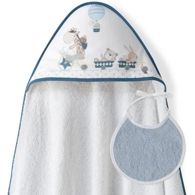 Toalla de Baño Interbaby - 1m x 1m - Incluye Babero de Regalo - Toalla Toalla de Baño Interbaby - 1m x 1m - Incluye Babero de Regalo - Toalla