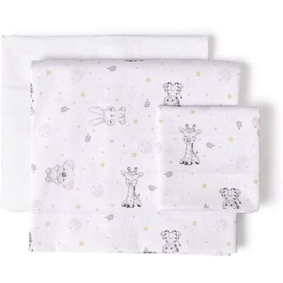 Set di Biancheria da Lettino in Cotone Koala - Set Lettino Set di Biancheria da Lettino in Cotone Koala - Set Lettino