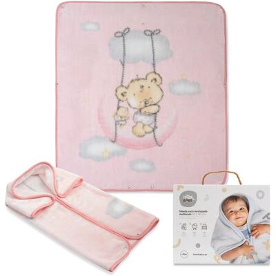 Interbaby Spací pytel a deka růžová - Dětské prostředí spánku Interbaby Spací pytel a deka růžová - Dětské prostředí spánku