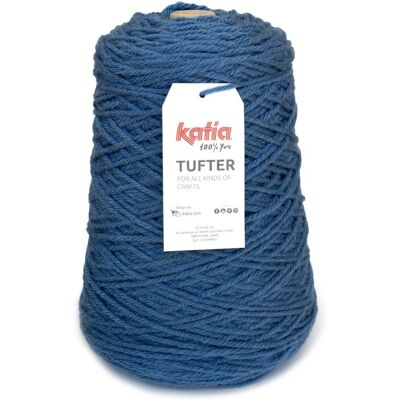 Katia - Tufter - Bleu - 500m - laine tufting - Publicité Katia - Tufter - Bleu - 500m - laine tufting - Publicité