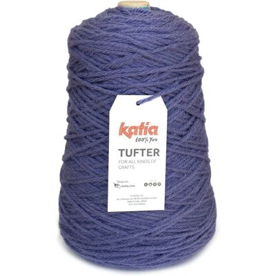 Katia - Tufter - Violet foncé - 500m - Tufting yarn - Publicité Katia - Tufter - Violet foncé - 500m - Tufting yarn - Publicité