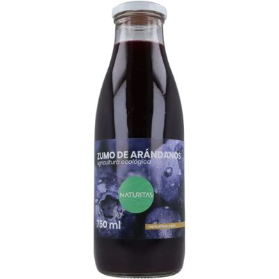 Zumo de arándanos bio de Naturitas Essentials - 750 ml Zumo de arándanos bio de Naturitas Essentials - 750 ml