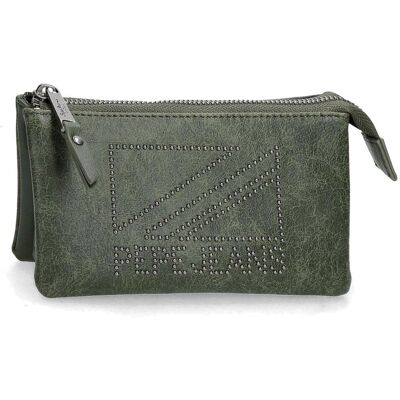 Pepe Jeans Modèle 7274332 - Trousse de toilette, Vert, Synthétique, Décontracté Pepe Jeans Modèle 7274332 - Trousse de toilette, Vert, Synthétique, Décontracté