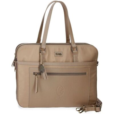 El Potro Beige Laptoptasche - Casual, Polyester El Potro Beige Laptoptasche - Casual, Polyester