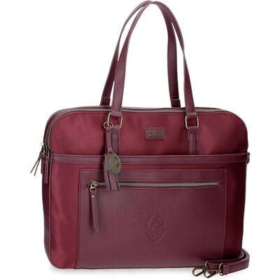 El Potro Bolso Portátil de Lana Bordô - Bolsa para Laptop El Potro Bolso Portátil de Lana Bordô - Bolsa para Laptop