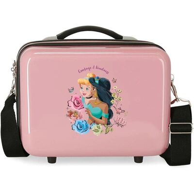Disney Pink Courage & Kindness Princess Toiletry Bag - Casual, 29x21x15cm Disney Pink Courage & Kindness Princess Toiletry Bag - Casual, 29x21x15cm