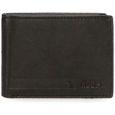 Joumma Bags Cartera - Negro - Protección RFID - Casual - 11x8x1 cm Joumma Bags Cartera - Negro - Protección RFID - Casual - 11x8x1 cm
