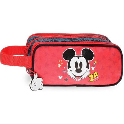 Trousse unisex pour enfants - Mickey Get Moving, Rouge, 22x10x9cm Trousse unisex pour enfants - Mickey Get Moving, Rouge, 22x10x9cm