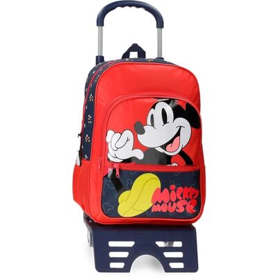 Joumma Bags Unisex Mickey Mouse Skolryggsäck - Casual Mikrofiber Joumma Bags Unisex Mickey Mouse Skolryggsäck - Casual Mikrofiber