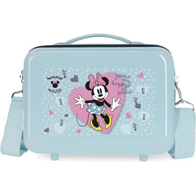 Disney Minnie My Happy Place Toalettveska Marine - Toalettveske, Casual, ABS/Polykarbonat Disney Minnie My Happy Place Toalettveska Marine - Toalettveske, Casual, ABS/Polykarbonat