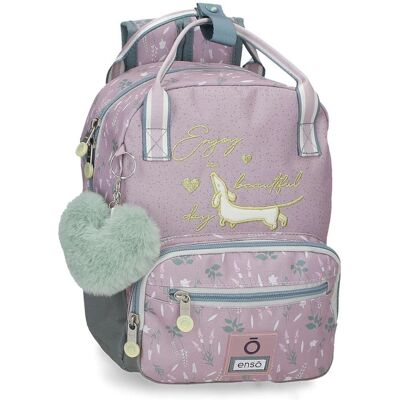 Sac à dos Unisexe Enso - 28cm Casual Polyester Violet Sac à dos Unisexe Enso - 28cm Casual Polyester Violet