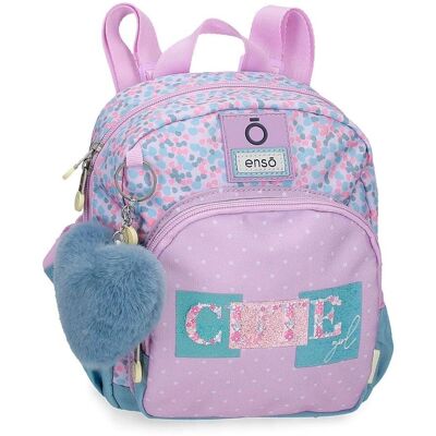 Joumma Bags für Mädchen - Enso Cute Girl lila Rucksack - Lässig - Polyester - 19x23x8cm Joumma Bags für Mädchen - Enso Cute Girl lila Rucksack - Lässig - Polyester - 19x23x8cm