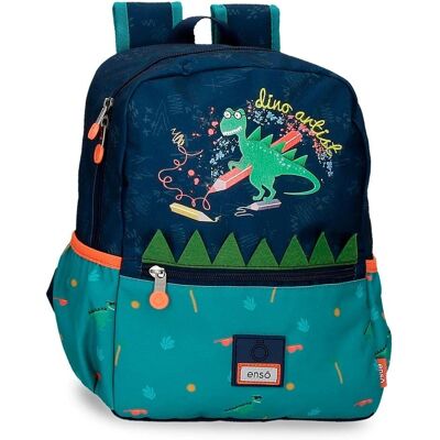 Enso Unisex Kinderrucksack - 32cm Mehrfarbig Casual Enso Unisex Kinderrucksack - 32cm Mehrfarbig Casual