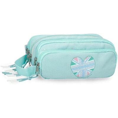 Trousse Nerea turquoise Pepe Jeans - Unisexe pour enfants Trousse Nerea turquoise Pepe Jeans - Unisexe pour enfants