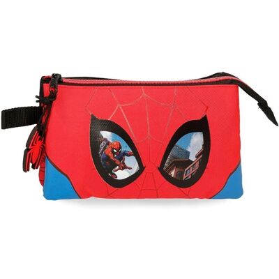 Disney Spiderman Protective Case - 3 Compartments - 22x12x5cm Disney Spiderman Protective Case - 3 Compartments - 22x12x5cm